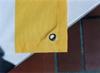 Senkrecht-Sonnensegel 230 x 140 cm - Farbe gelb-wei - Blockstreifen senkrecht)